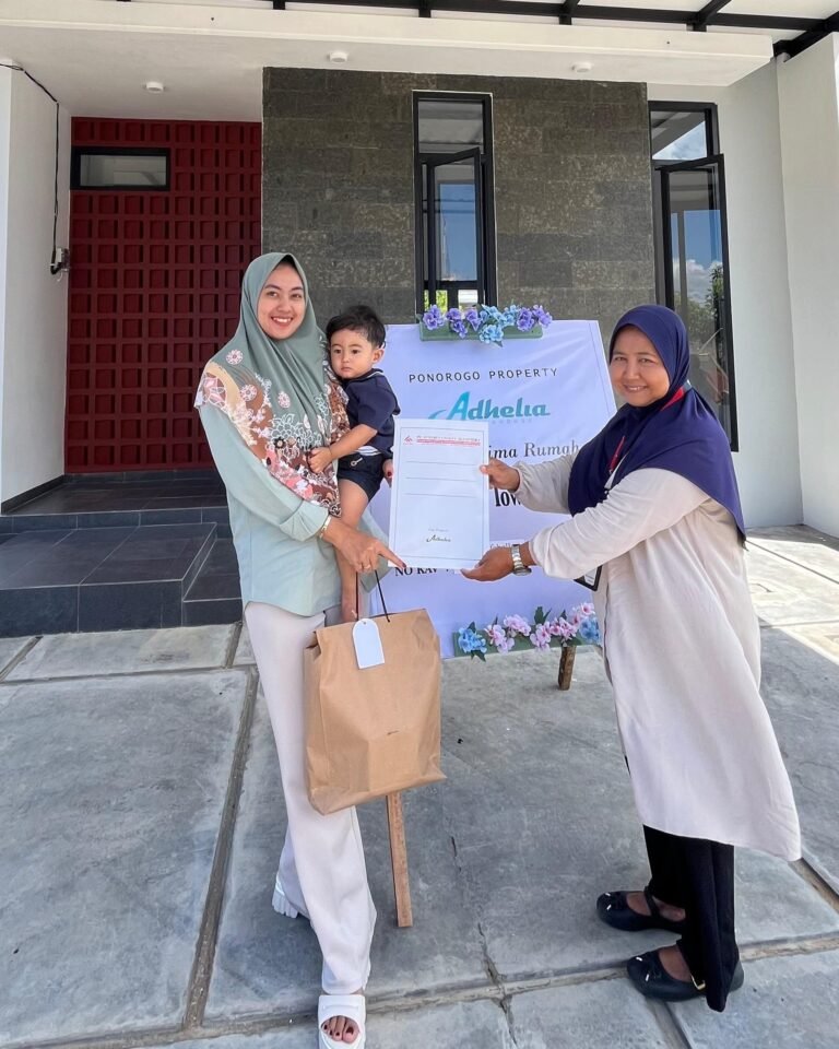 perumahan syariah ponorogo, adhelia twonhouse